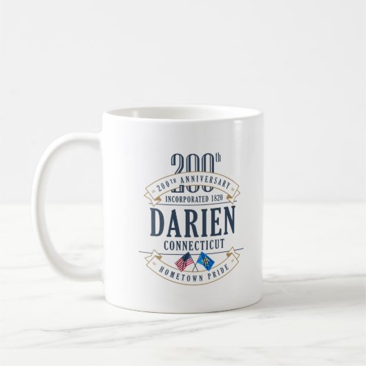 Darien, Connecticut 200-Jährige Tasse (Links)