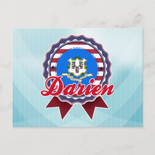 Darien, CT Postkarte (Vorderseite)