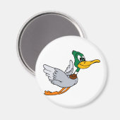 Darien Duck Magnet (Vorderseite/Rückseite)