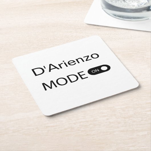 D'Arienzo-Modus lustig Tanguero Tango Tänzer Milon Rechteckiger Pappuntersetzer (angewinkelt)