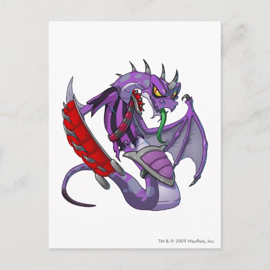 Darigan Citadel Team Captain 2 Postkarte (Vorderseite)
