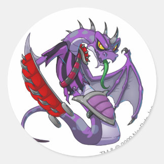 Darigan Citadel Team Captain 2 Runder Aufkleber