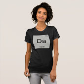 Darin chemisches Element Periodische Tabelle T-Shirt (Vorne ganz)