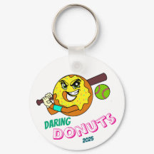 Daring Donuts - Softball Bag Schlüsselanhänger