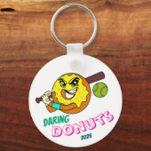 Daring Donuts - Softball Bag Schlüsselanhänger (Vorderseite)