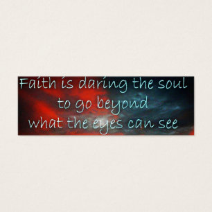 Daring Faith Visitenkarte