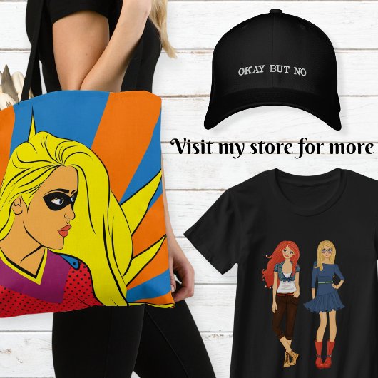 Daring Fashionista Statement Tee