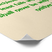 Daring Greatly - Poster (Ecke)