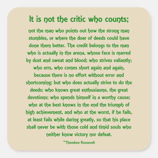 Daring Greatty Sticker (Vorderseite)