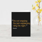 Darius Gift Quote Funny Geburtstag Personalisierte Karte (Gelbe Blume)