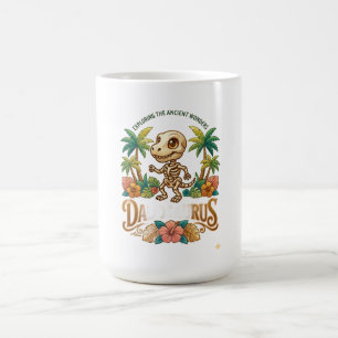 Darius Skelett Dinosaur Langarmshirt Kaffeetasse