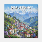 Darjeeling India Magnet (Vorne)