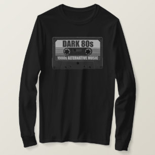 DARK 80er Kassette Langarm T-Shirt