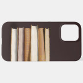 Dark Academia Antique Books iPhone Hülle (Hinten horizontal)