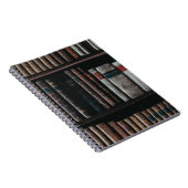 Dark Academia Ästhetische Bibliothek Notizblock (Rechte Seite)