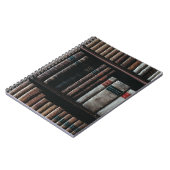 Dark Academia Ästhetische Bibliothek Notizblock (Linke Seite)