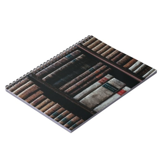 Dark Academia Ästhetische Bibliothek Notizblock (Linke Seite)