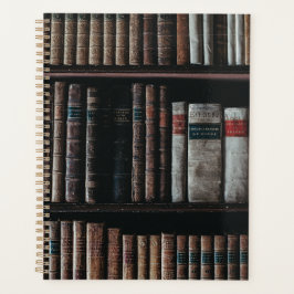 Dark Academia Ästhetische Bibliothek Planer