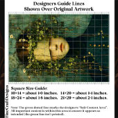 Dark Academia Botanic Abbildung BD8 Decoupage Seidenpapier