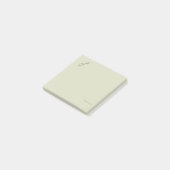 Dark Academia Botanik-Garten-Leser-Geschenk Post-it Klebezettel (angewinkelt)