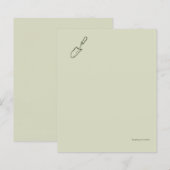 Dark Academia Botany Garden Reader Gift (Vorne/Hinten)