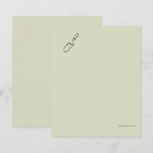 Dark Academia Botany Garden Reader Gift (Vorne/Hinten)