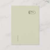 Dark Academia Botany Garden Reader Gift Begleitkarte (Vorderseite)