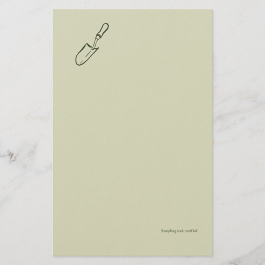 Dark Academia Botany Garden Reader Gift Briefpapier (Vorderseite)