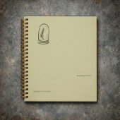 Dark Academia Botany Garden Reader Gift Planer