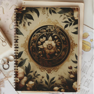 Dark Academia Briefmarke Vintag Gothic Philatelie Planer