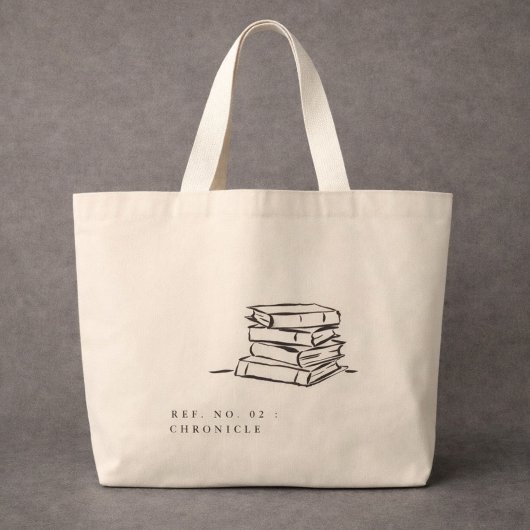 Dark Academia – Buchkunst | Geschenk für Introvert Jumbo Stoffbeutel
