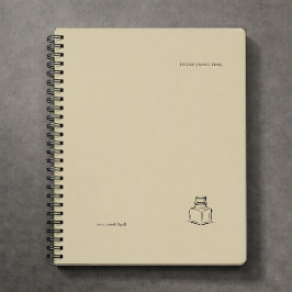 Dark Academia – ink pot Art | Introvert Gift Book  Notizblock