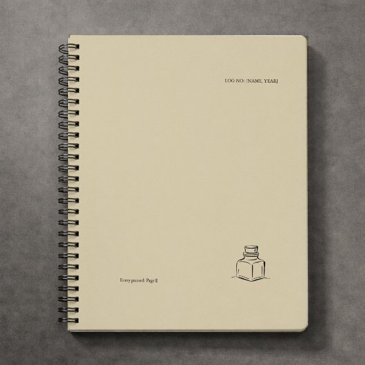 Dark Academia – ink pot Art | Introvert Gift Book  Notizblock