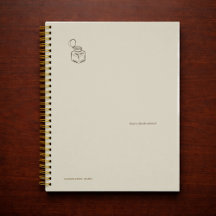 Dark Academia Ink Pot – Minimalist Vintage Library