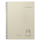 Dark Academia – Library Card Gift for introvert Notizblock (Vorderseite)