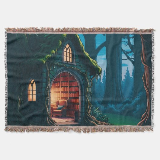 Dark Academia = Lover Gift Decke (Vorderseite)