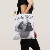 Dark Academia Memento Mori White Rose Tasche (Von Nahem)