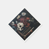 Dark Academia Napkin Serviette (Ecke)