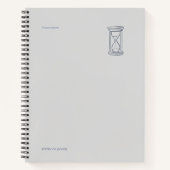 Dark Academia Night Owl Study Notizblock (Vorderseite)