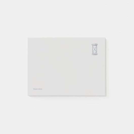 Dark Academia Night Owl Study Post-it Klebezettel (Vorderseite)