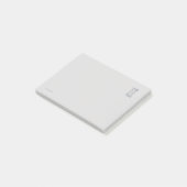 Dark Academia Night Owl Study Post-it Klebezettel (angewinkelt)