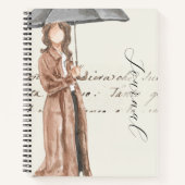 Dark Academia Notebook Notizblock (Vorderseite)