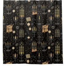 Dark Academia Showvorhang - Moody & Scholarly