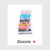 Dark Academia Stimmaufkleber Aufkleber (Blatt)