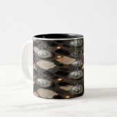 Dark Academia Taschenuhr Tasse (Vorderseite Links)