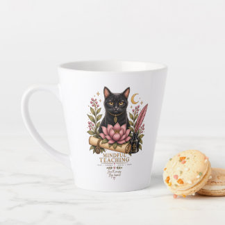 Dark Academia Teacher latte Mug for Her | Mindful Milchtasse