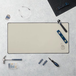 Dark Academia Tintenfass – Minimalistische Vintage Schreibtischunterlage