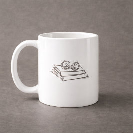 Dark Academia – Vintage Book Art | Introvert Gift  Kaffeetasse