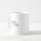 Dark Academia – Vintage-Buchkunst | Geschenk für I Kaffeetasse (Vorderseite Links)