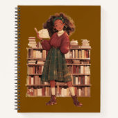 Dark Academia Writers Notizblock (Vorderseite)